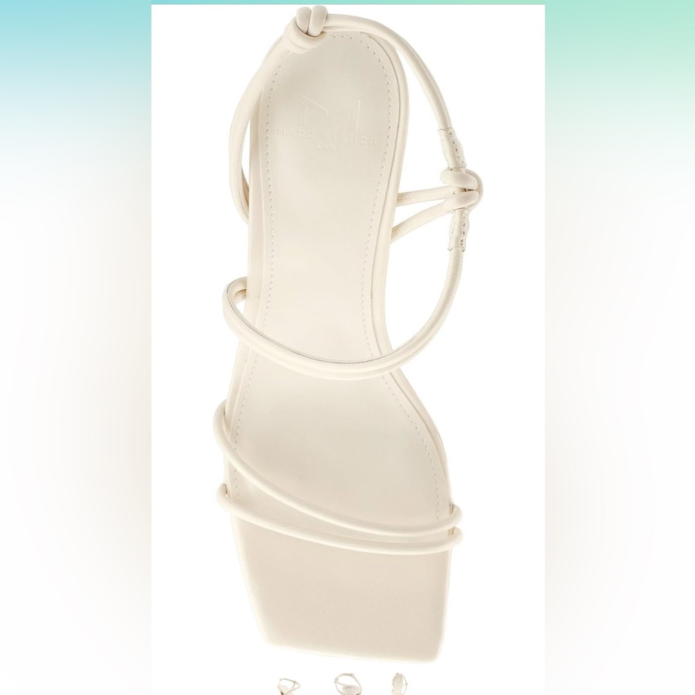 Marc Fisher white heels